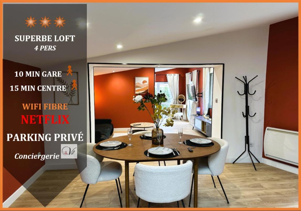 Loft O'Chalet - 10 Min Gare - Parking Prive Amiens Exteriér fotografie